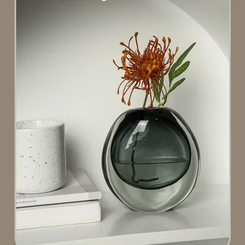 O Vaso de flores da Decoração da Casa Vaso Branco Imitação de Cerâmica vaso de Flores Cesta de Flores Nórdicos Decoração de Vasos para Flores