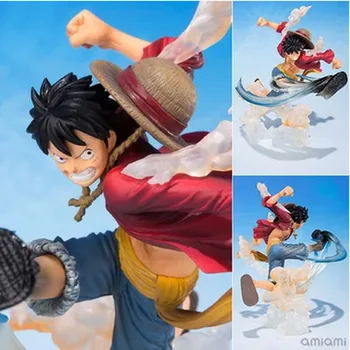 Anime One Piece Figuarts.ZERO 5ª Luffy homem de Borracha PVC Figura de Ação Brinquedos