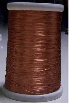 0.2x10 costas, 100m/pc, o fio Litz, trançado de fio de cobre esmaltado / trançados multi-fio de arame