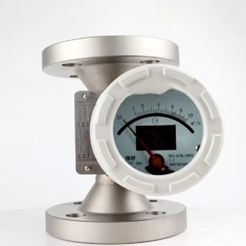 Alta sensíveis, de longa vida tubo de metal rotameter sanidade adequadas de alta temperatura e alta pressão de rotor de medidores de vazão