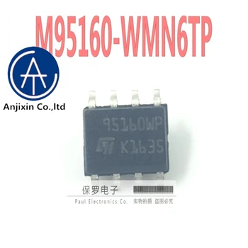 10pcs 100% original e nova de memória M95160-WMN6TP 95160WP 95160 SOP-8 em stock