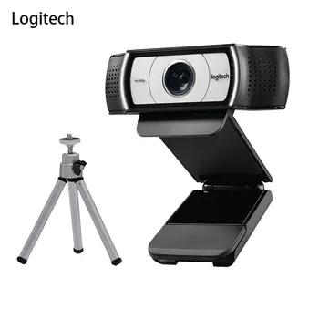 Logitech C930c Câmera de Rede de Ensino 1080P área de Trabalho do Computador Portátil de Vídeo Conferência On-line Classe Beleza HD Webcam