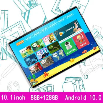 2022 Novo Tablet PC Octa-core de 10,1 Polegadas 8G+128 GB do Tablet PC 4G Completo Netcom Android 10.0 Internet de Jogo de Classe Tablet
