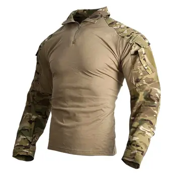 Emersongear Tático G3 Combate Camisas de Mens de Camuflagem Tops de Formação de Camisetas T-shirst Airsoft Exterior, Caça, Caminhadas, Esportes MC