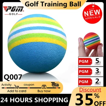 Pacote com 20 Pgm Golf Bola de Esponja Prática Indoor Iniciante de Treinamento de Golfe Bola Macia Adequada Para a tiros Perto Prática Diâmetro de 42,6 mm