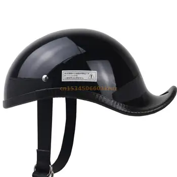 Alta qualidade de fibra de vidro boina Para motocicleta Harley 1/2 capacete de proteção, do PONTO do ECE certificado de rally e kart capacete ,o Capacete