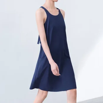 2016 minimalista verão slim ARCO de volta ALÇA de Chiffon mini Vestido de colete de Personalizar simples estilo sexy Sleevelesse solta vestidos elegantes