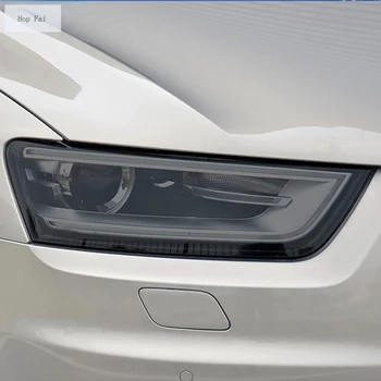 2 Pcs Farol do Carro Película Protetora Transparente Preto TPU Adesivo Para Audi Q3 8U F3 de 2012-Presente RSQ3 Sportback 2020 Acessórios