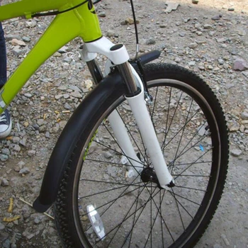 Bicicleta Fender Plástico Ciclo De Pára-Lamas Dianteiro E Traseiro Bicicleta Lama Guardas Conjunto De Mountain Bike Fender Peças