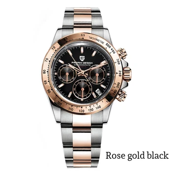 2022 Novo PAGANI Design mens relógios de quartzo multifunções de negócios relógio de pulso de alto luxo da marca homens desporto cronógrafo Reloj hombre