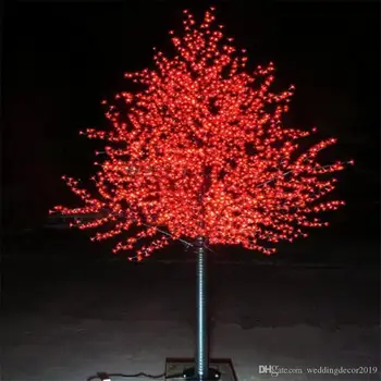 Casamento de Natal de LED de cerejeiras Luz 0,8 m 1,5 m 2m Disponíveis Casa Jardim ao ar livre Paisagem Decoração da Lâmpada Multi Cores
