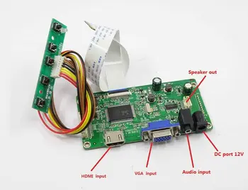 Yqwsyxl kit para B116HAN03.1 HDMI + VGA LCD LED LVDS de INFORMÁTICA Controlador de Controlador de Placa