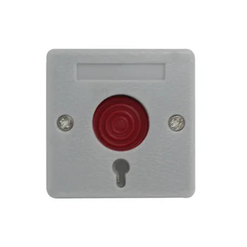 (10 peças) NC SEM Opções de Sinal de Alarme de Segurança, acessórios de Botão de Botão de Pânico alarme de Incêndio de Emergência Interruptor frete Grátis