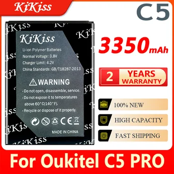 KiKiss 3350mAh Bateria para OUKITEL C5 Baterias para OUKITEL C5 Pro C5Pro Telefone Móvel