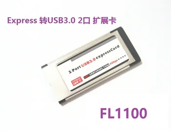 Notebook Express para USB3.0 Placa de Expansão ExpressCard de 34MM FL1100 (2 portas)