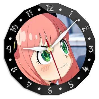 Anime Relógio Espião X Família Relógio De Parede Criativo Relógio De Mesa Relógio De Parede Enfeites Design Moderno Ambiente De Trabalho Acessórios De Decoração Presente