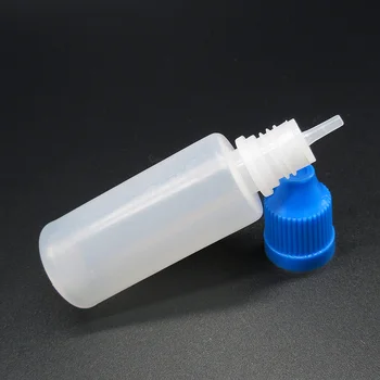 Unha polonês embalagem com 20ml gotas PE garrafa de plástico ,frasco de líquido,corante ,pigmento embalagem,mais líquido embalagem 100pcs