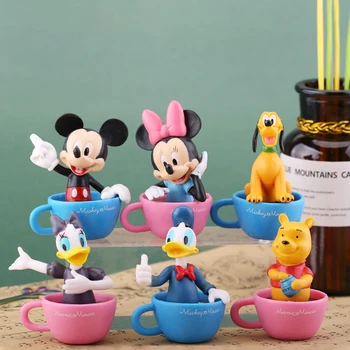 A Disney A Decoração Do Carro Do Pato Donald Winnie The Pooh Xícara De Forma Boneca Modelo De Auto Decoração De Interiores Painel Decoração