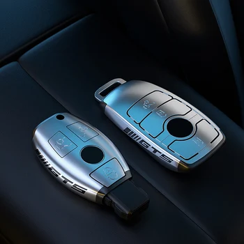 Alta qualidade de PC Chave do Carro Caso de Cobertura de Shell Saco de Proteção de Anel de Chave Para a Mercedes Benz 2017 E Classe W213 2018 S Acessórios de classe