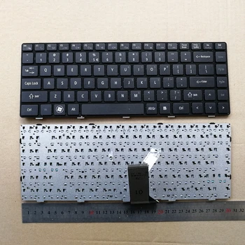 O novo teclado do laptop para o Hasee k480n i5 d3 Q480S-i7 D1 inglês preto