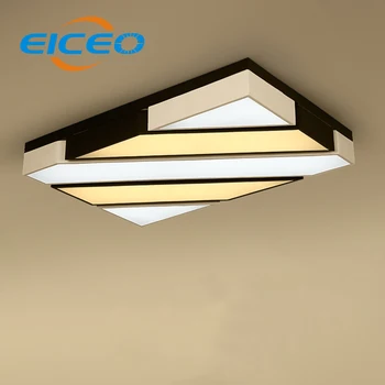 (EICEO) Moderno e Minimalista Geometria Lâmpada de Teto LED Criativo Personalizado Circular Quarto de Lâmpadas de Luz Indoor da Iluminação do Teto