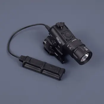 Tática de Softair M720V Lanterna LED Momentâneo / Constante / Strobe 400 Lumen Airsoft Gun Pistola de Defesa de Luz Para a Caça