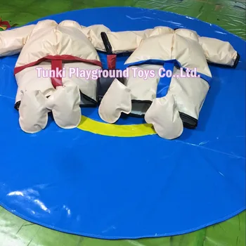 bege inflável luta de sumô ternos para crianças
