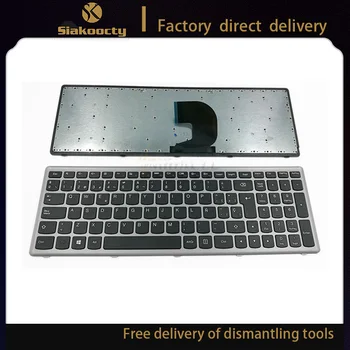 nova espanha teclado espanhol para Lenovo Ideapad Z500 Z500A Z500 Z500G P500 SP LA teclado com moldura